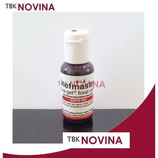 

Terlaris CHEFMASTER SUPER RED / FOOD COLORING SUPER RED / PEWARNA MAKANAN MERAH SALE