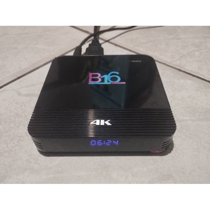 TV BOX ANDROID HD INFINITY B16 Ram 2GB Rom 16GB rk3228a