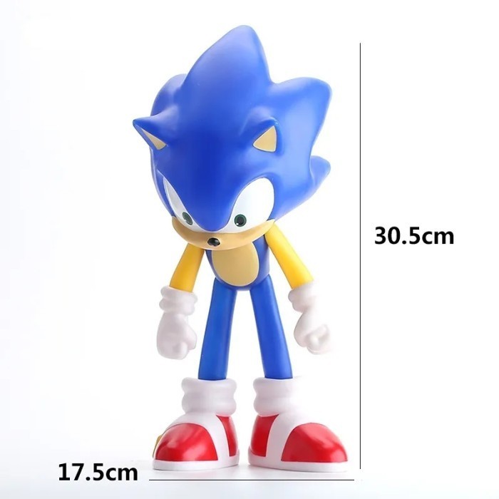Mainan Action Figure Sonic The Hedgehog Besar