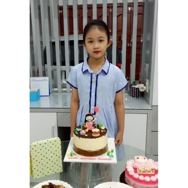 WER (SALE) Dress anak cewek kekinian BLUE SIMPLE MELODY import MODERN STYLE KEKINIAN BAGUS KEREN TER