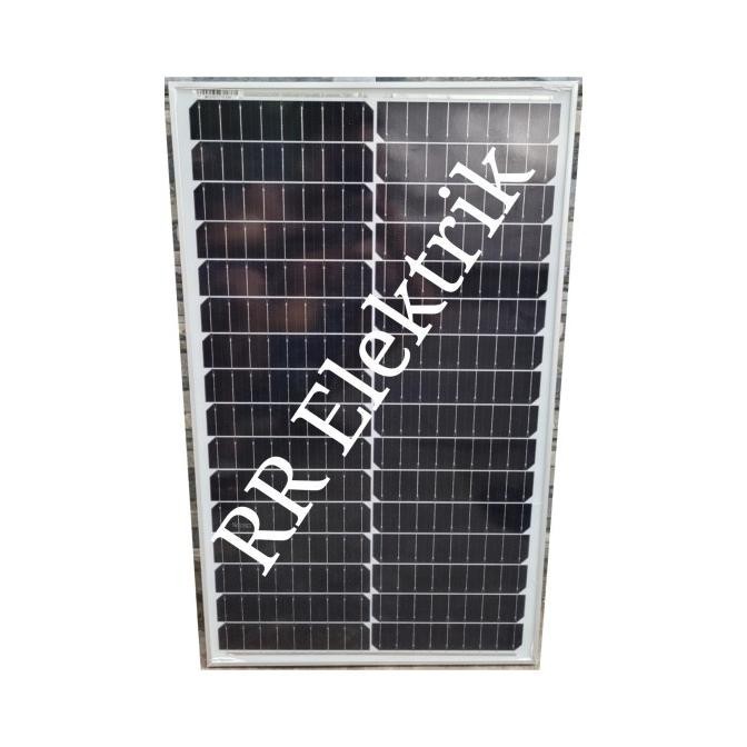Solar Panel / Solar Cell / Panel Surya 50Wp Monocrystalline 50 Wp Mono
