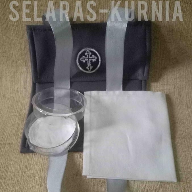 Set Kantung/Tas Piksis Logo Salib