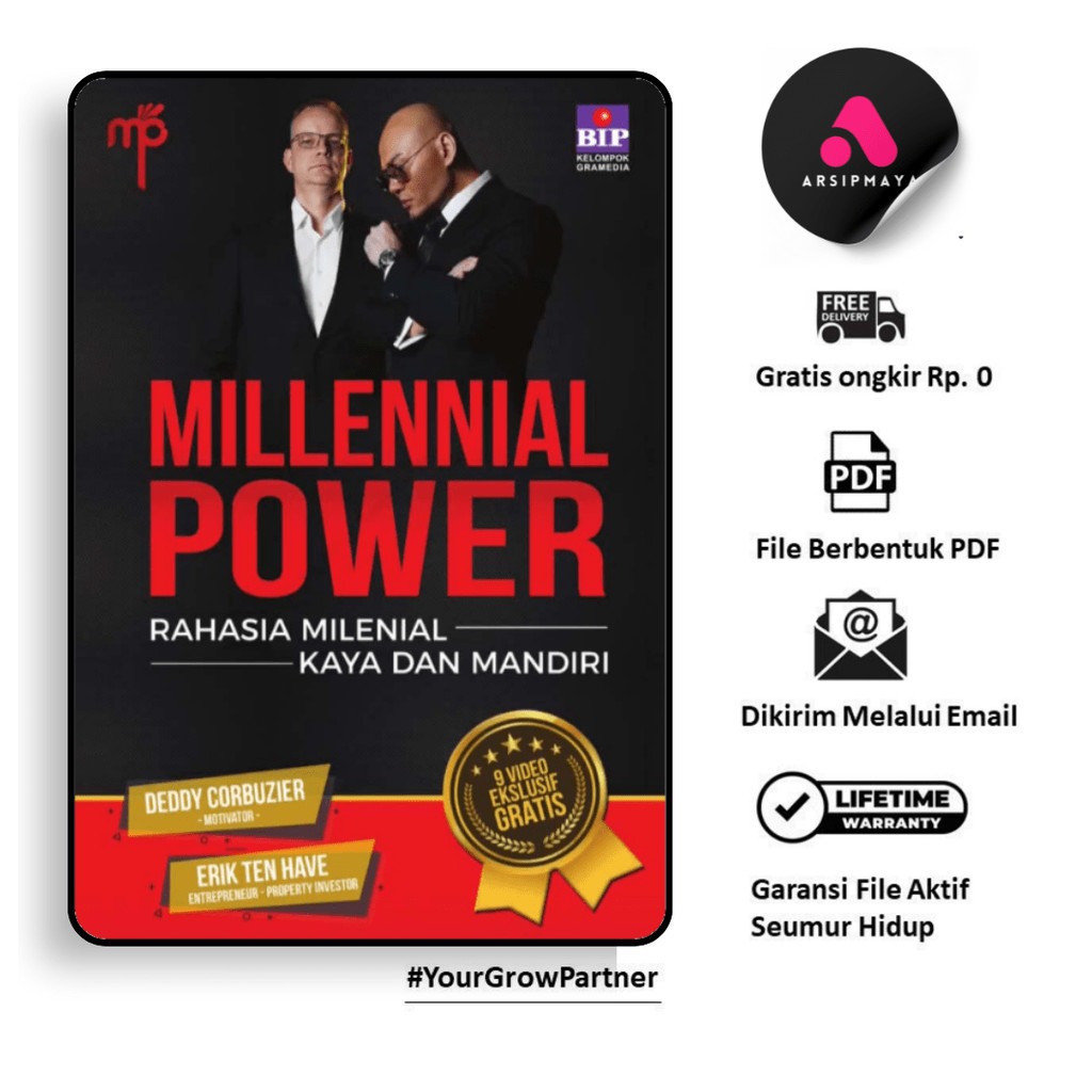 

1000. [-] MILLENNIAL POWER (Deddy Corbuzier, Erik Ten Have)
