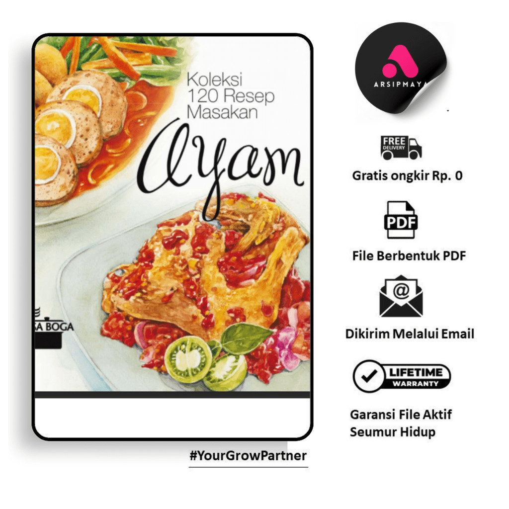 

411. KOLEKSI 120 RESEP MASAKAN AYAM (YASA BOGA) - [-]