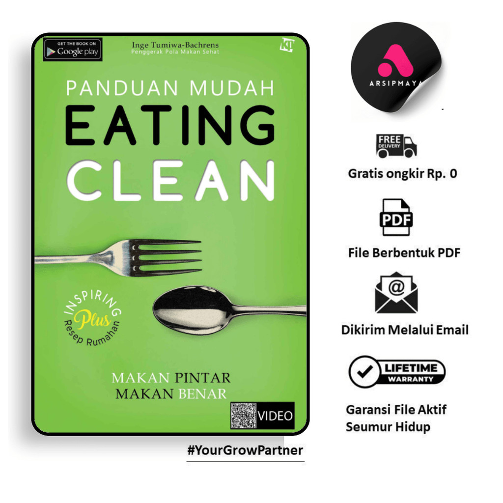 

184. PANDUAN MUDAH EATING CLEAN MAKAN PINTAR MAKAN BENAR - [-]