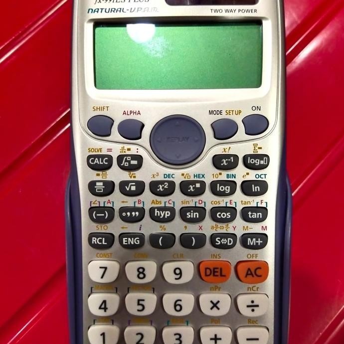 

KALKULATOR/CALCULATOR SCENTIFIC/CASIO FX 991ES PLUS/NON DUS#ORIGINAL