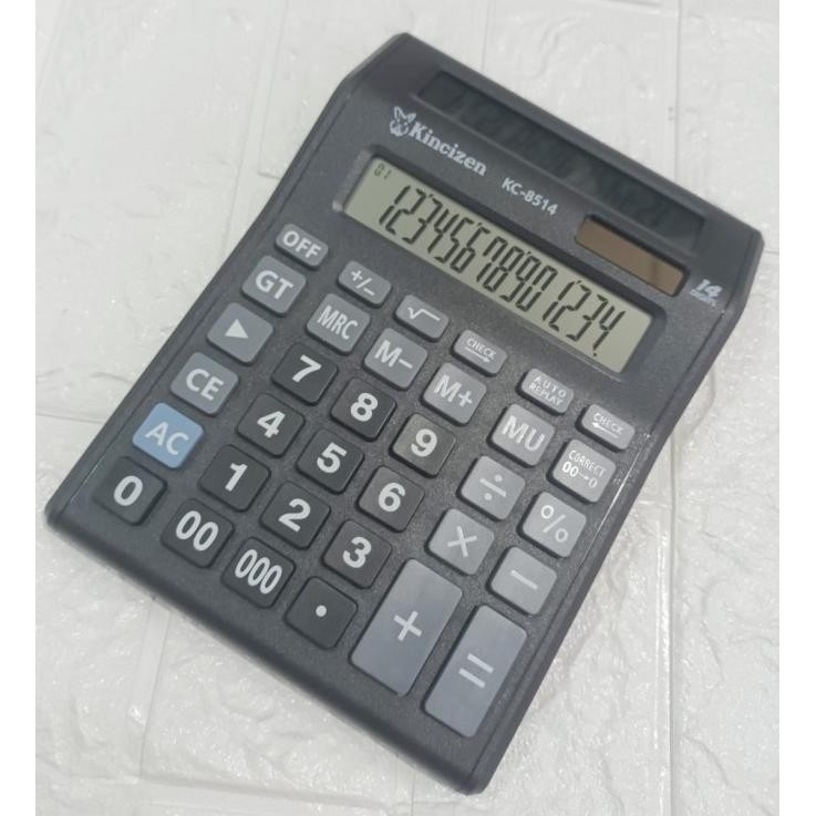 

BEBAS ONGKIR - KALKULATOR KC 8514 - KALKULATOR 2 LAYAR - 14 DIGIT - DUAL LCD
