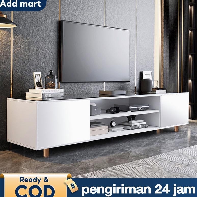Meja TV Rak Tv 180cm Rak TV Minimalis Bufet TV Minimalis Kayu Meja TV Ikea