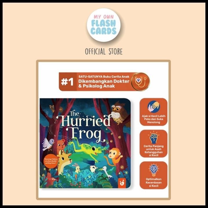 

The Hurried Frog English Children Board Book Education Tentang Anak