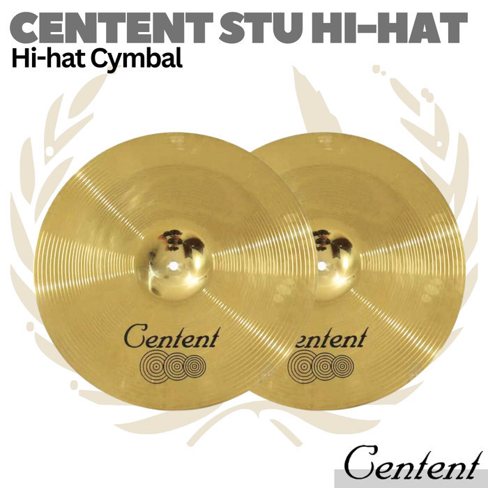 Ban Centent Stu Hi-Hat Cymbal Simbal Hihat 13 14 Inch