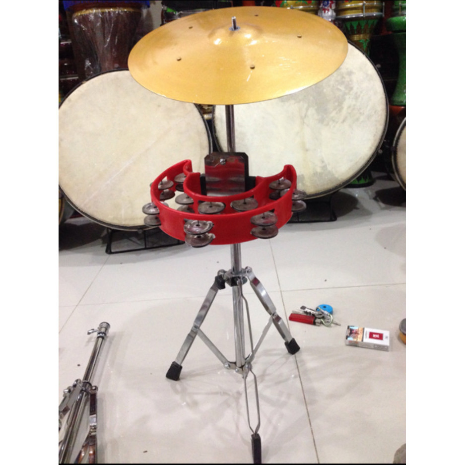 Ban Stand Cymbal Markis Stik Marawis Set