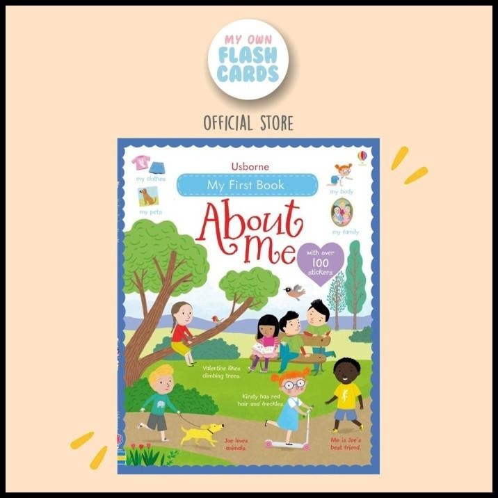 

Usborne Sticker Book About Me - Buku Import Stiker Aktivitas Anak