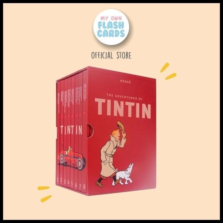 

The Adventures Of Tintin Complete Collector Edition Set Of 8 Books