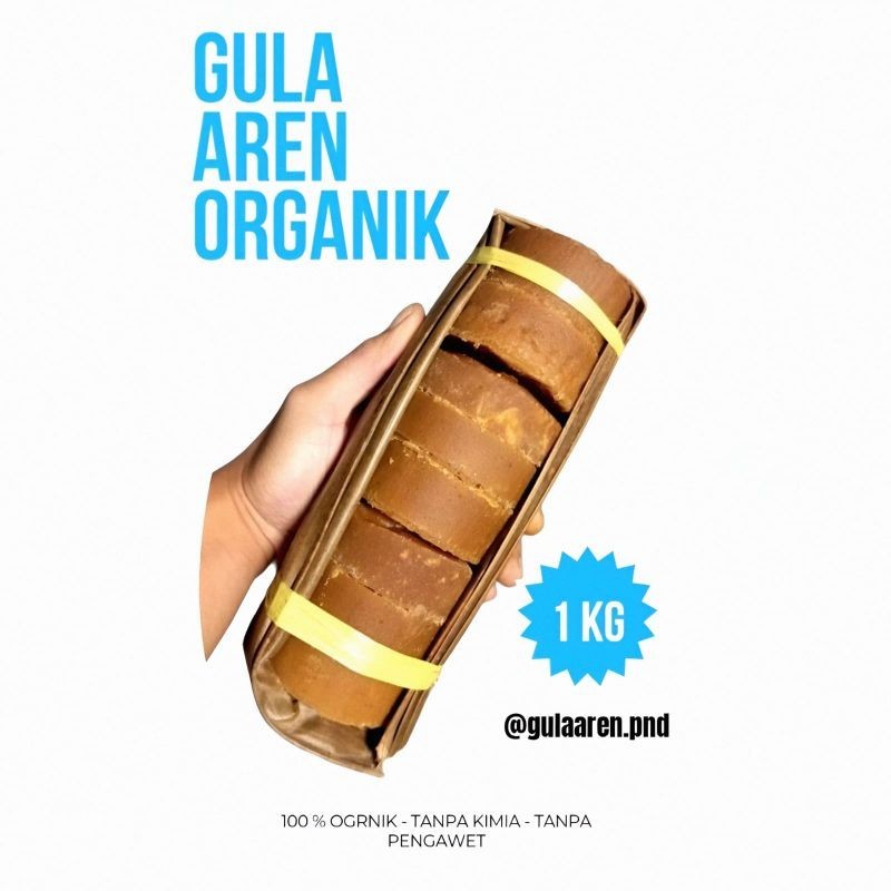 

gula aren asli 1 kg - 100 % dari air nira aren