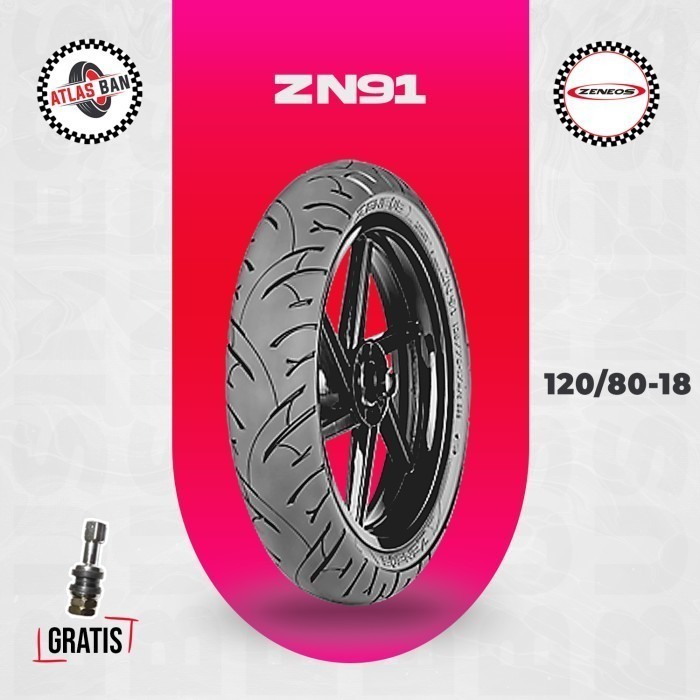 Ban Tubles Motor Honda Tiger ZENEOS ZN91 120/80 Ring 18