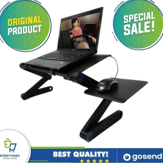 Meja Laptop Komputer Lipat Portable Desk Folding Table Computer Stand