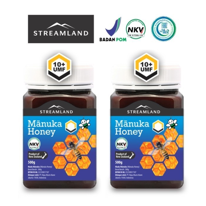 

Paket Combo 3 Streamland Madu Manuka UMF 10+ (isi 2 Botol)