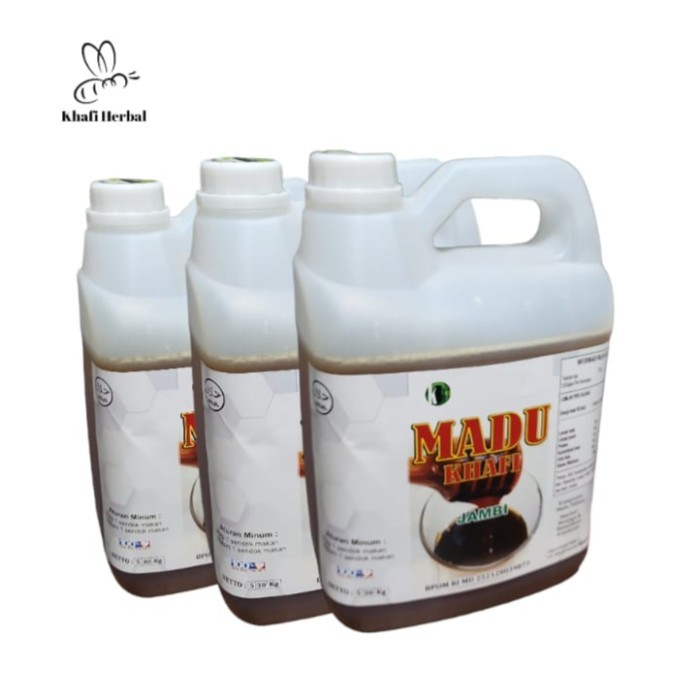 

Madu Khafi Hutan Sialang Jambi Netto 5kg