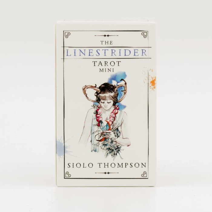 Terbaru The Linestrider Tarot Mini By Siolo Thompson Tarot Deck Ready Stok Promo Permainan Kartu
