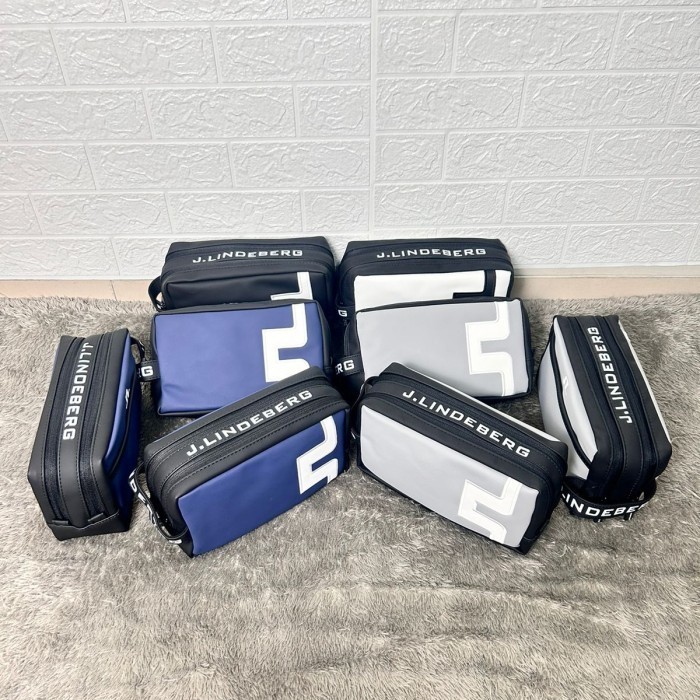 Nat Hand Bag Ball Golf J.Lindeberg Ori - Tas Bola Golf Portable Pouch