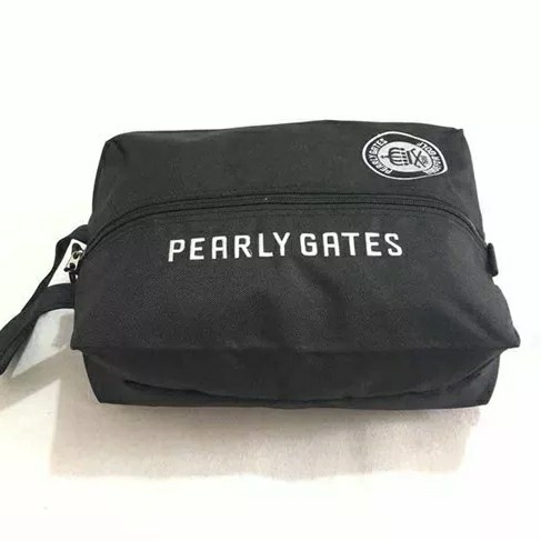 Nat Vicky G Klub Golf Tas Pearly Gates Golf Tas Tangan Hitam Pearly Gates