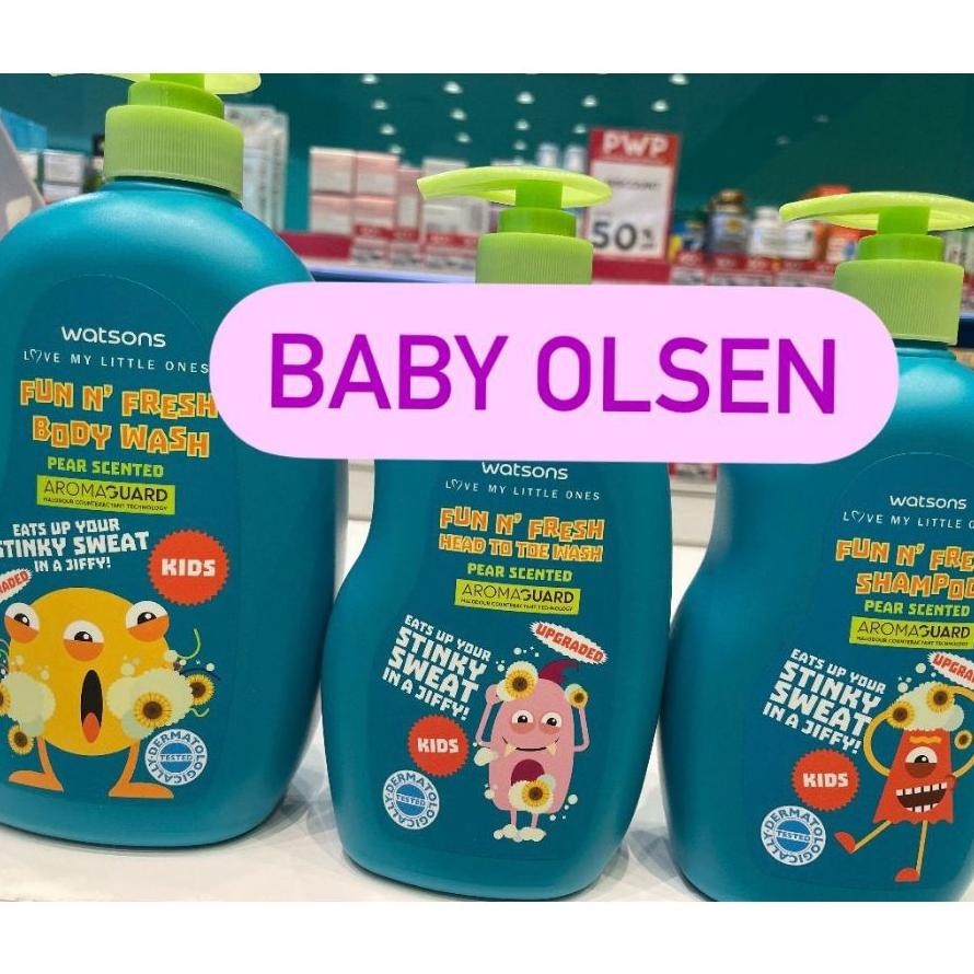 Watsons Fun N Fresh Bodywash / Shampoo Kids / Sabun Shampo Anak Watsons