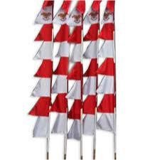 (20 PCS) Grosir Umbul Umbul Warna Warni Bendera Merah Putih