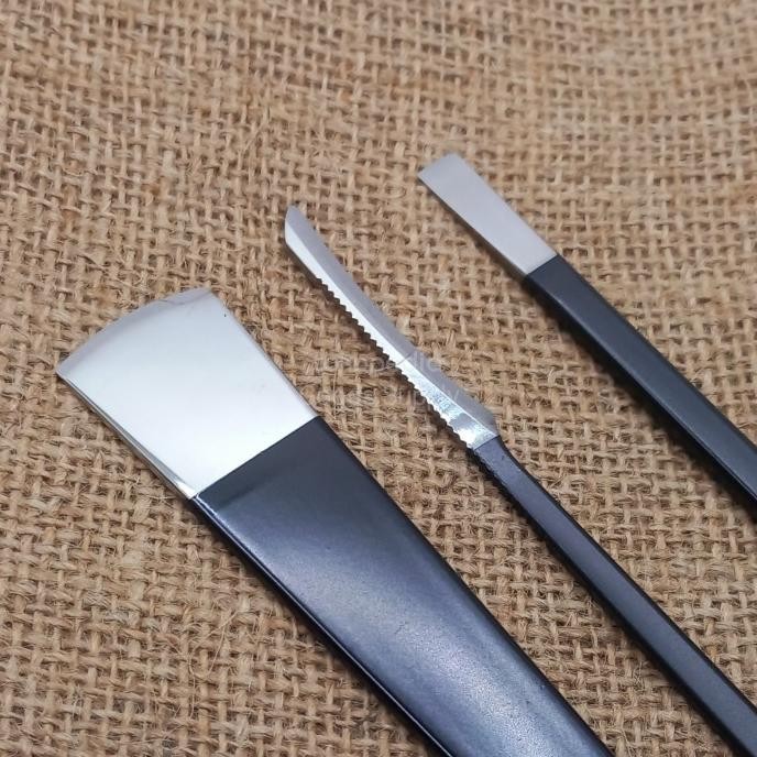 

{{{{}}] Pisau Kerajinan Kulit Leather Knife Carving Skiving
