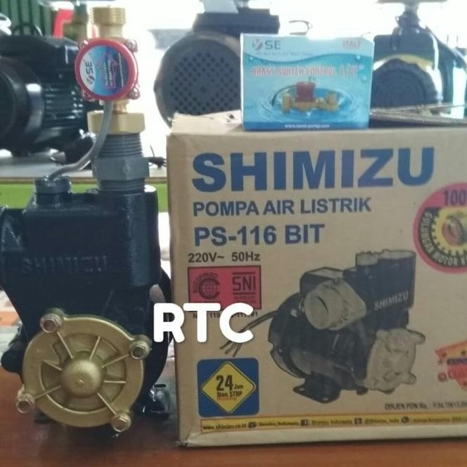 Pompa Air Pendorong Shimizu Otomatis Booster