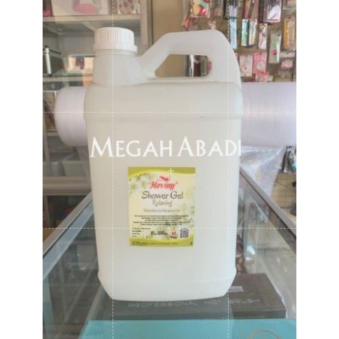 Terlaris HEVINY SHOWER GEL 5 LITER SALE