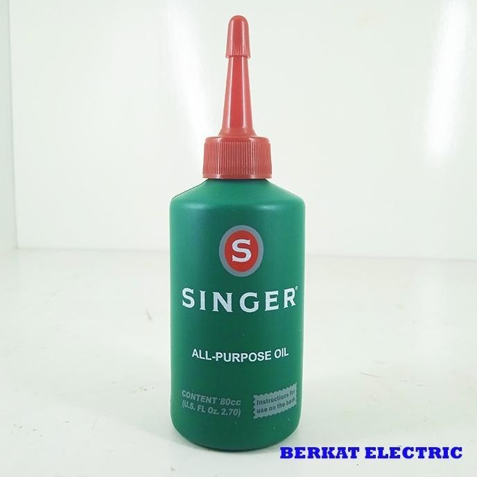 

:=:=:=:=] ALL PURPOSE OIL SINGER 80CC MINYAK SERBAGUNA MESIN JAHIT SINGER