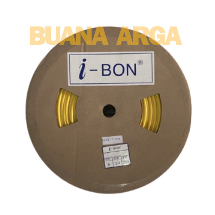 

Marker Tube IBON 5.5 untuk kabel 6.0mm Hijau / Kuning