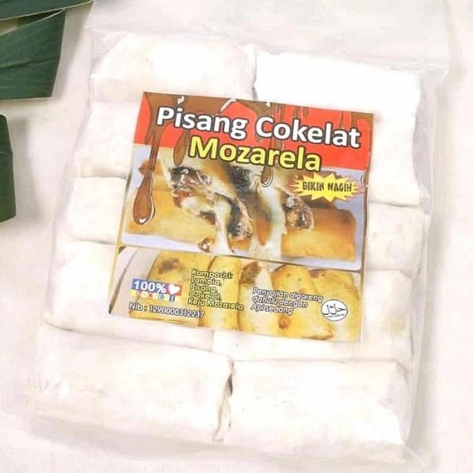 

Pisang coklat Mozzarella Bilqis isi 10 pcs