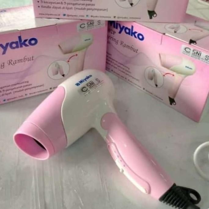 ;&;&;&;&] Miyako Hair Dryer Mini Murah Watt Kecil / Alat Pengering Rambut HD 402
