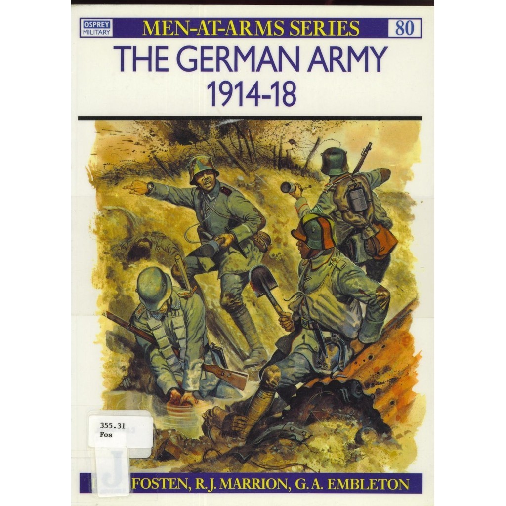 

Osprey - Men-at-Arms 080 - The German Army 1914-18 (Sejarah / D)