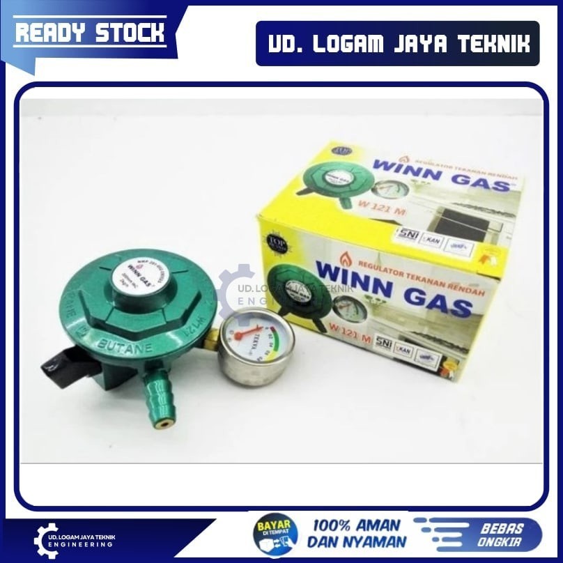 regulator win gas W121M kompor gas tekanan rendah