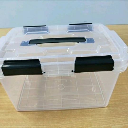 container bening/ kontainer transparan/ plastik serbaa