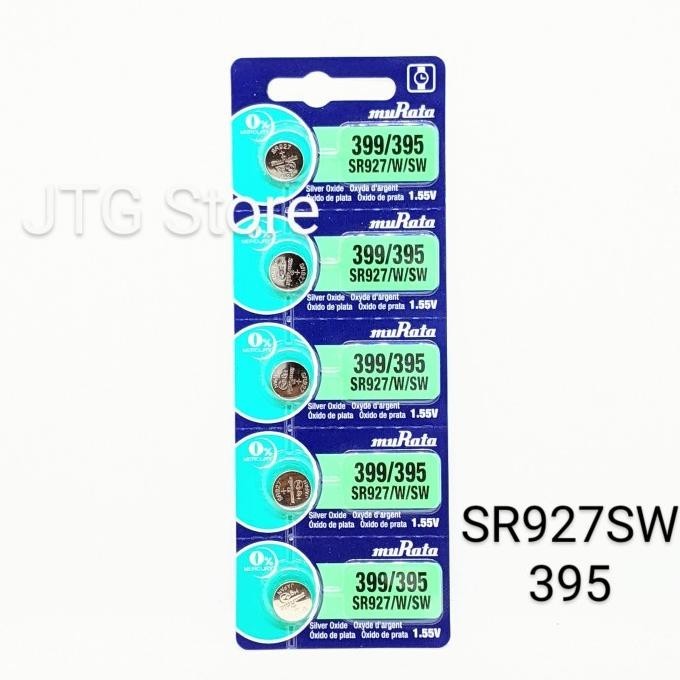 Original Baterai Murata Sr927Sw 395 399 Batrai Jam Tangan Sr927 Sr927W