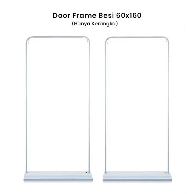Standing Door Frame 160 x60 Tripod Banner Stand Banner Alumunium Murah