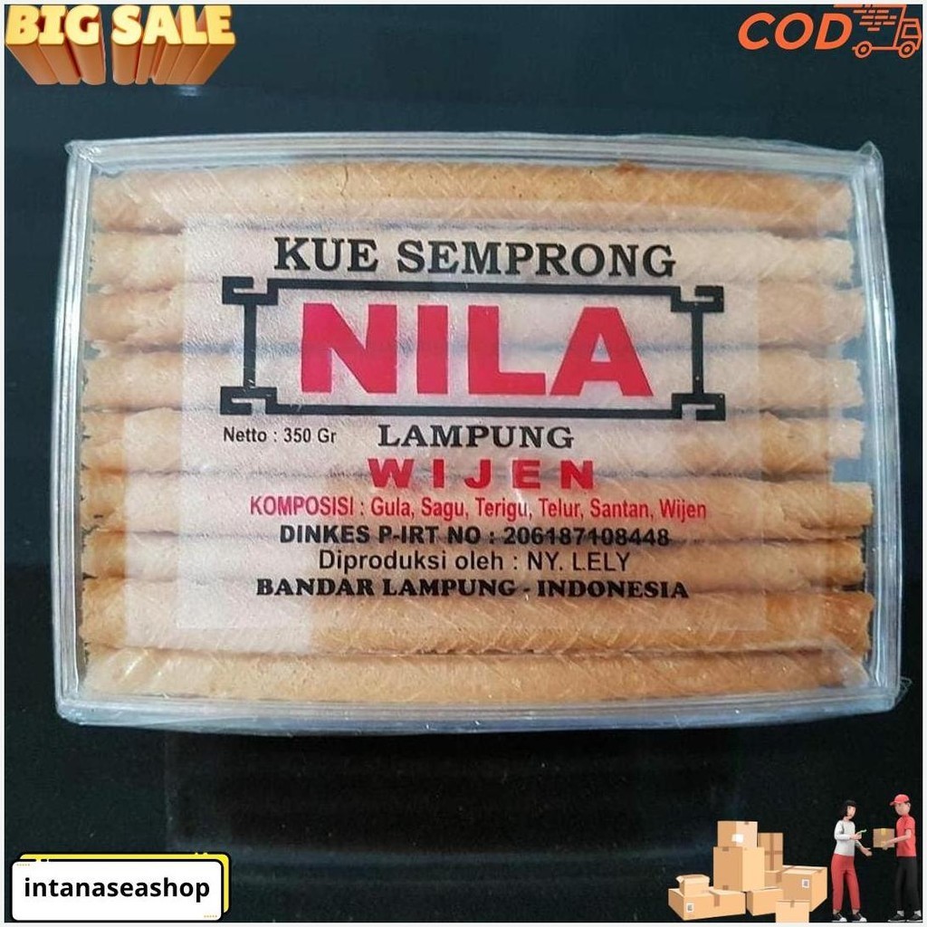 

Kue Semprong Nila Asli Lampung Terlaris