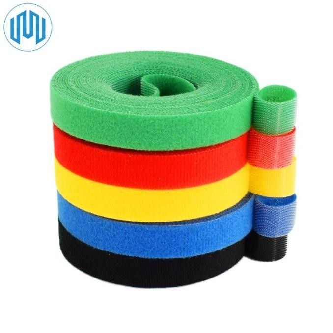 

Velcro Pengikat Kabel ( 1,5cm x 25M ) Fo/Fiber Optik HIGH QUALITY