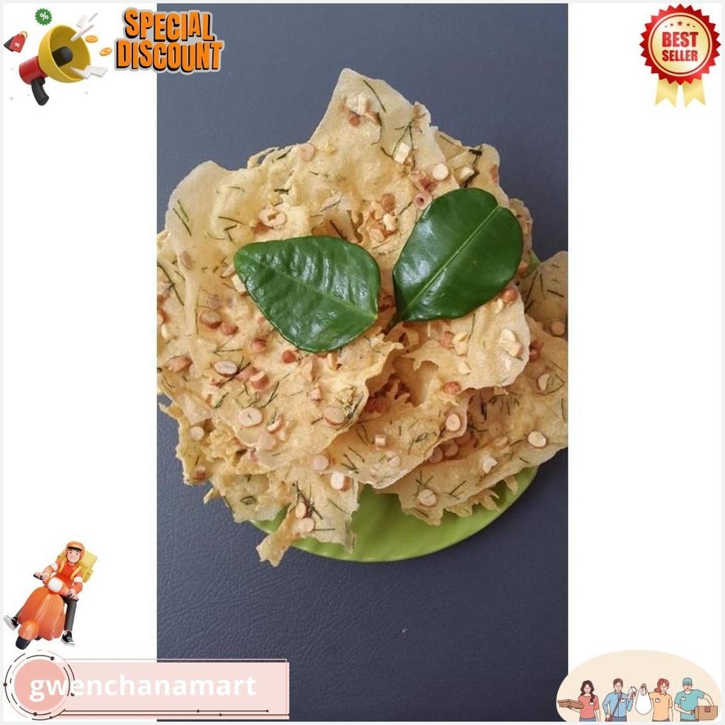 

Peyek Toples 5Lt Dan 10Lt Homemade Gratis Ongkir