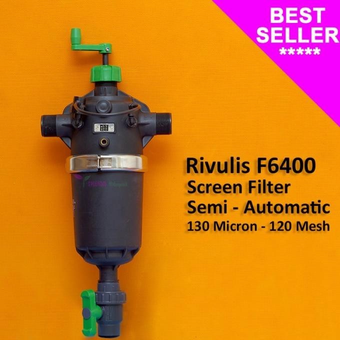 Rivulis Screen Filter 2 Inch Semi Automatic F6400  Ready