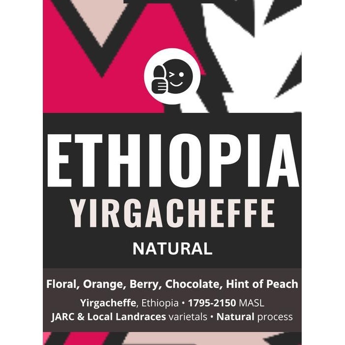 

Kopi Ethiopia Yirgacheffe Natural Biji Arabika Filter Coffee Beans