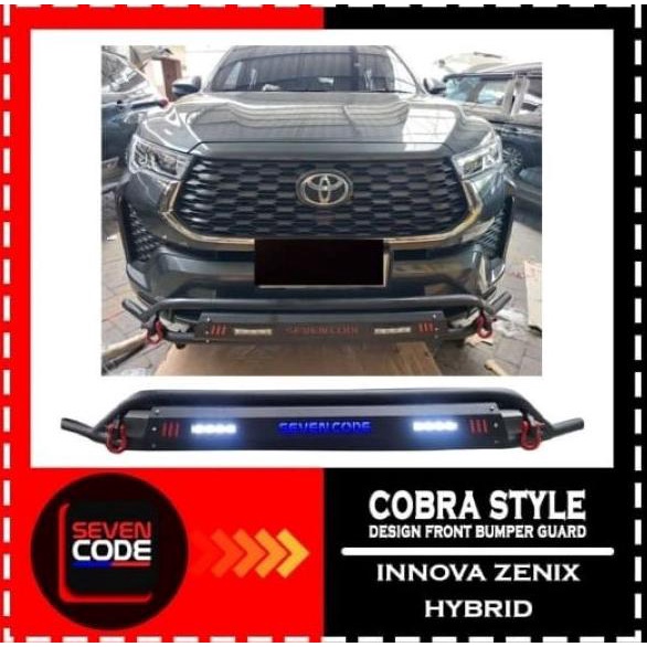 Tanduk Depan / Pengaman Depan Besi Innova Zenix Cobra Sevencode