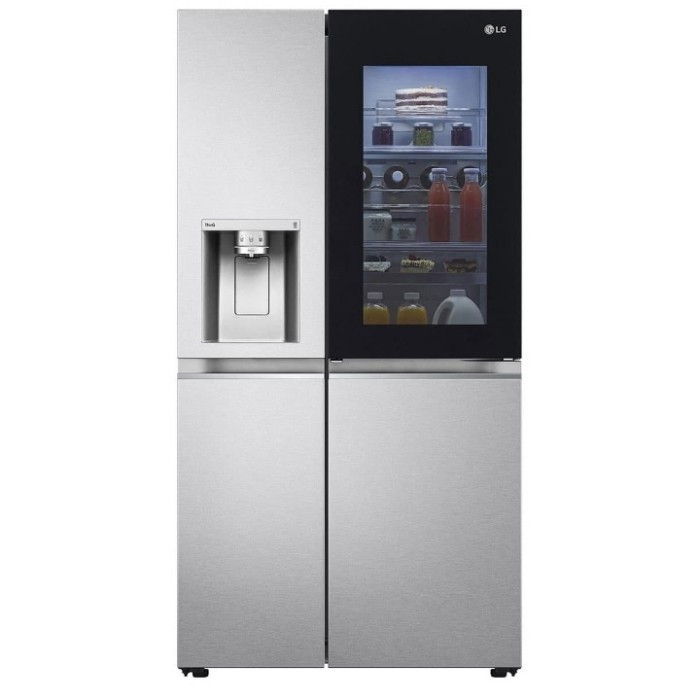 Kulkas Side by Side LG GC-X 257 CSEW / GC-X257CSEW Garansi RESMI LG Dispenser ThinQ
