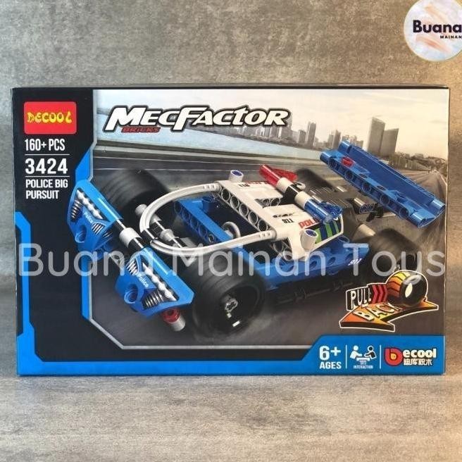 Bricks Decool Mecfactor Model Mobil Mainan Edukasi Anak Cowo Brick