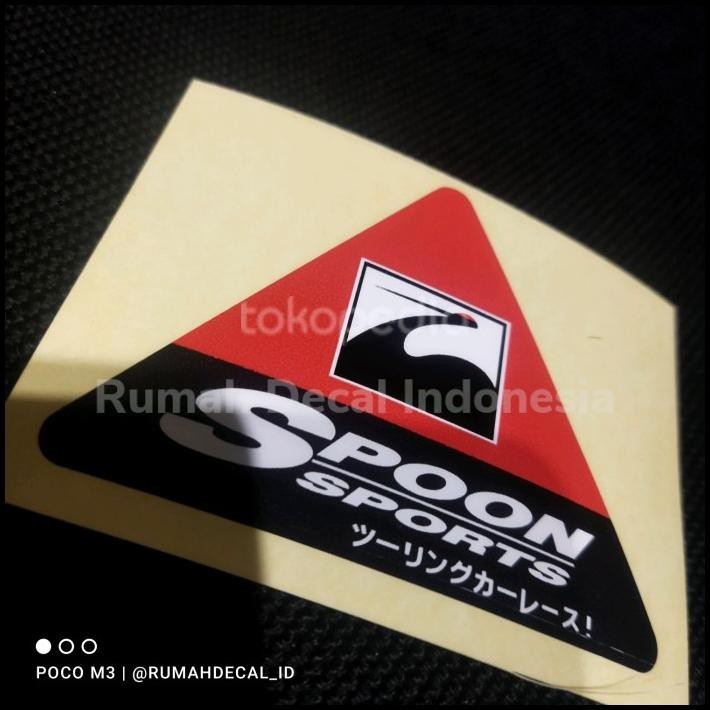 GRATIS ONGKIR STIKER JDM SPOON 