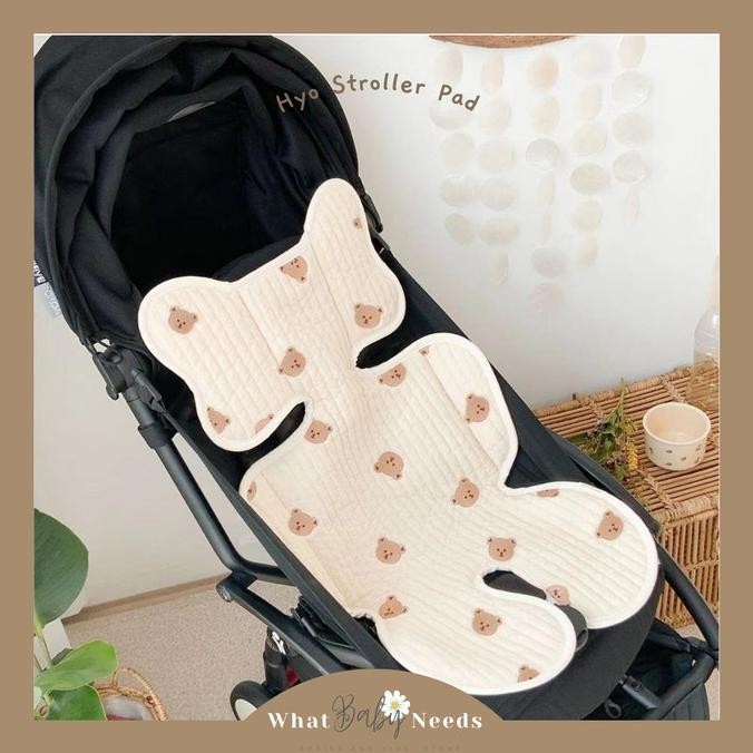 Hyo Baby Stroller Pad / Alas Duduk Stroller Bayi Tipis / Alas Duduk