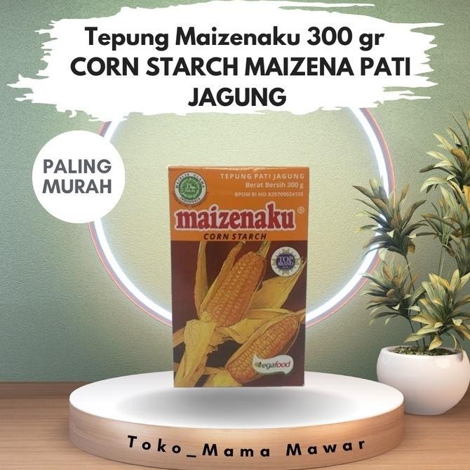 

Terlaris Paling Murah Tepung Maizenaku 300 Gr / Corn Starch Maizena Pati Jagung Ready Stok
